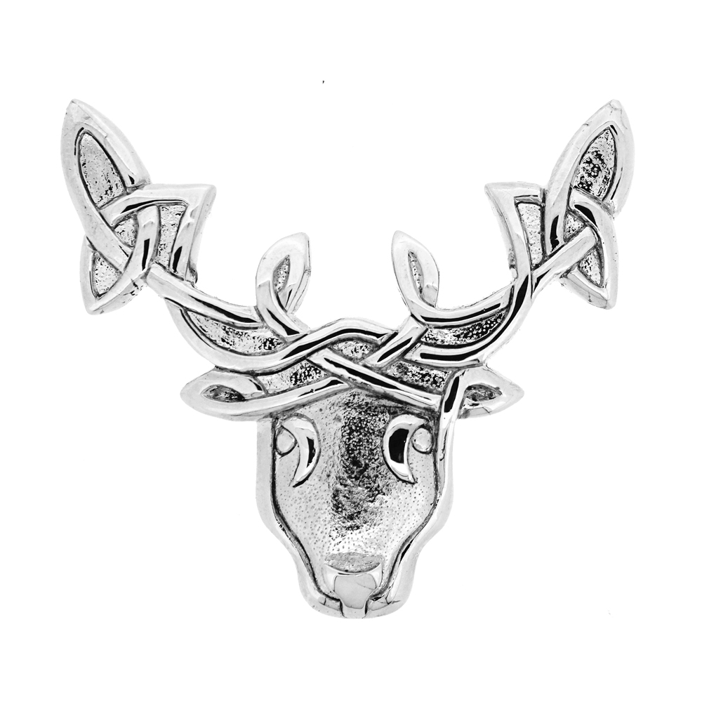 Celtic Stag Brooch - Click Image to Close